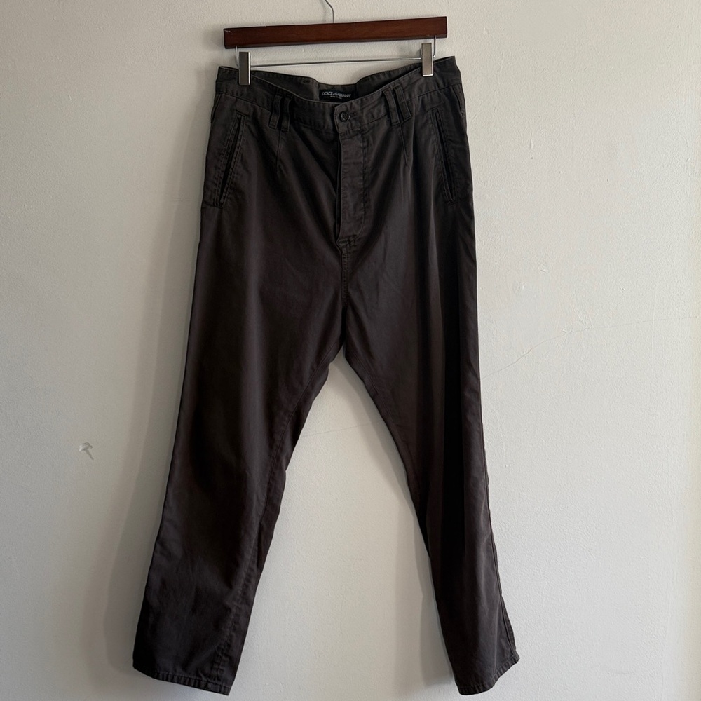 Dolce & Gabbana Dark Brown Chinos